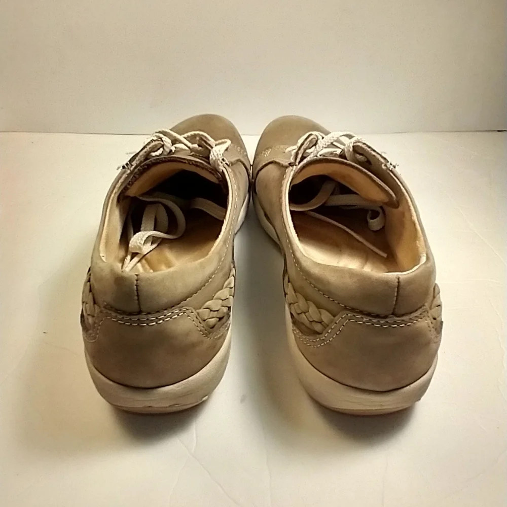 Aetrex Dana Brown Leather Comfort Lace Up Oxford Shoes Women's sz 7